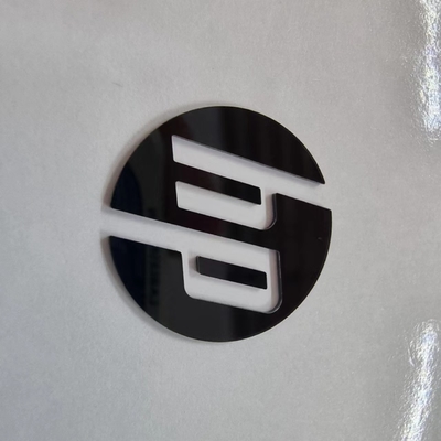 Customized Shape PET Material Logo for Your Customized Branding