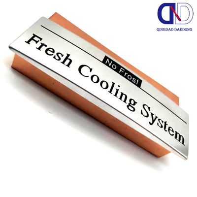 Custom Metal Logo Sticker for Branding Your Products Effectively