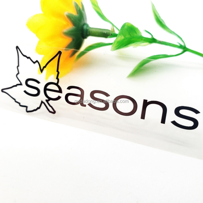 Sample in Advance Customized Ultra-Thin Metal Logos with Nickel Silver Metal Labels
