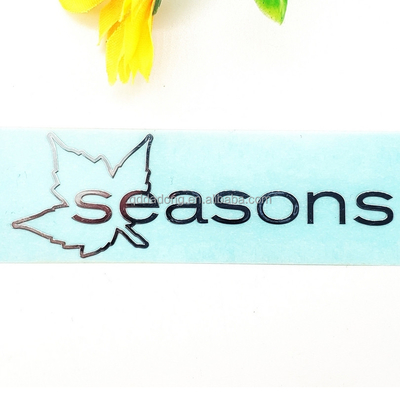 Sample in Advance Customized Ultra-Thin Metal Logos with Nickel Silver Metal Labels