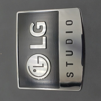 Eco-Friendly Electroplated Nickel Metal Logo Custom Logo for Professional Branding