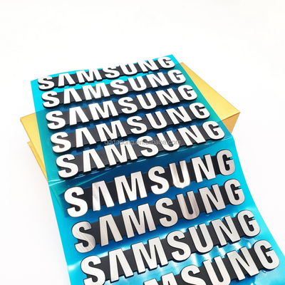 Eco-friendly Aluminum Metal Labels for Audio Equipment Customized and OEM Installation
