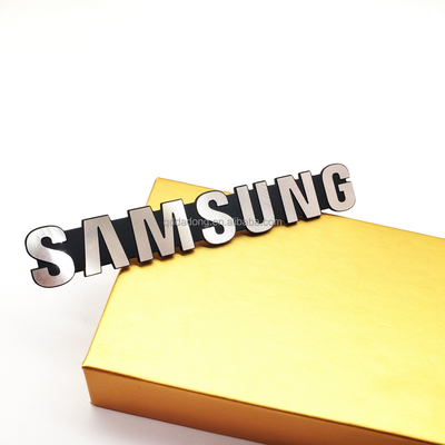 Eco-friendly Aluminum Metal Labels for Audio Equipment Customized and OEM Installation