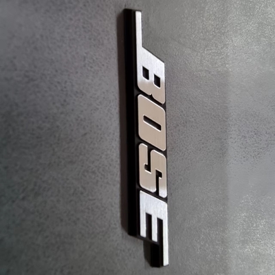 OEM Installation Metal Labels for Professional Manufacturing of Thin Nickel Material