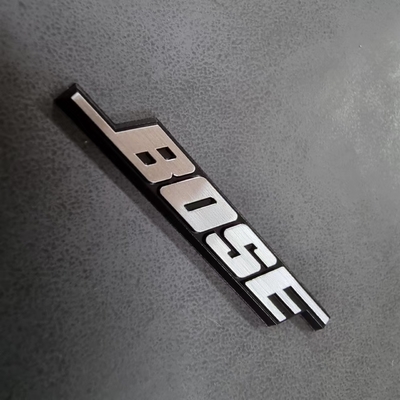 OEM Installation Metal Labels for Professional Manufacturing of Thin Nickel Material
