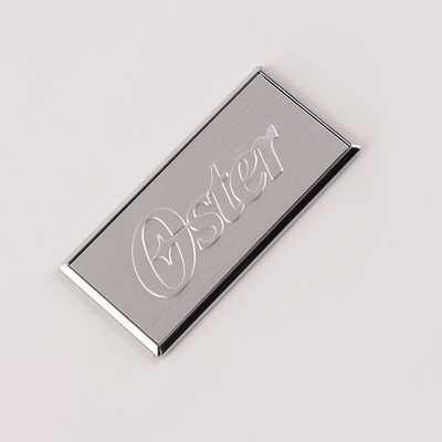 Packaging Printing Metal Signs High Gloss Brushed Aluminium for Industrial Packaging