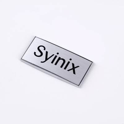 High Gloss Metal Labels Personalized Customization with Eco-friendly Aluminium Metal