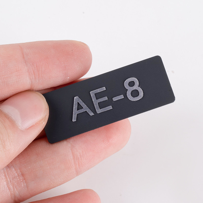 Packaging Printing Aluminum Metal Logos Durable and Personalized for Customization