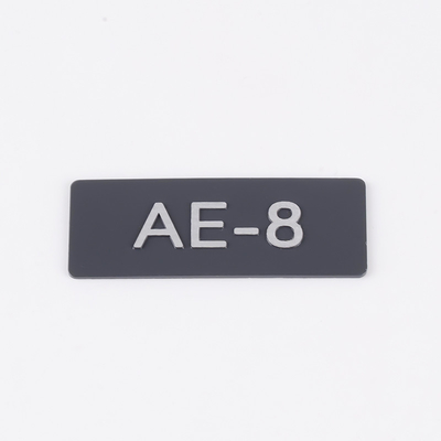 Packaging Printing Aluminum Metal Logos Durable and Personalized for Customization