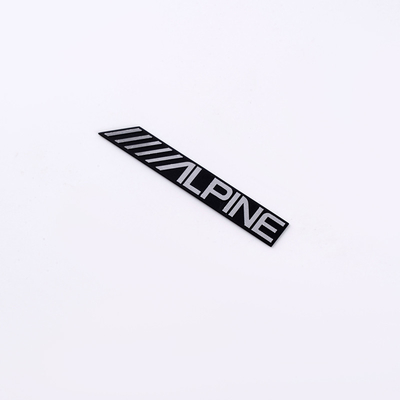 Eco-friendly Nickel Silver Metal Logos Directly OEM Shape and color