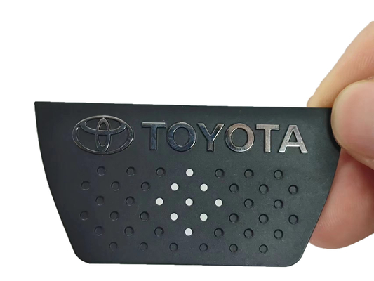 Customized Automotive Electroformed Logo Signage with Materials and OEM Installation