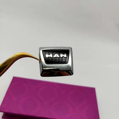 Customised Production of Nickel Electroforming Metal Logo Sticker for Car Keys