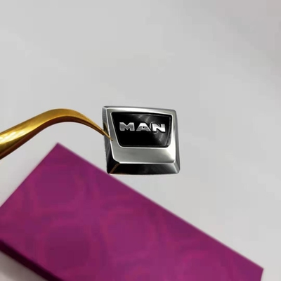 Customised Production of Nickel Electroforming Metal Logo Sticker for Car Keys