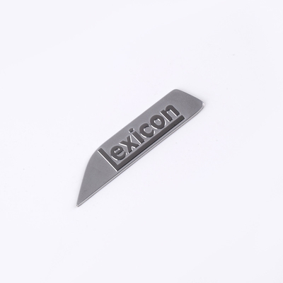 Nickel Silver Metal Logo Customized by QC-Guaranteed Electroforming