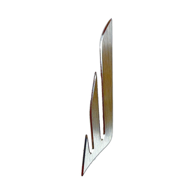Aluminium metal custom logo for Customized Nickel Electroformed Metal Signs