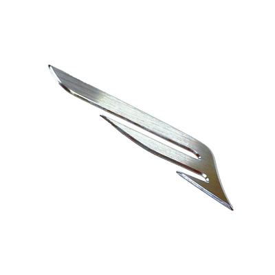 Aluminium metal custom logo for Customized Nickel Electroformed Metal Signs