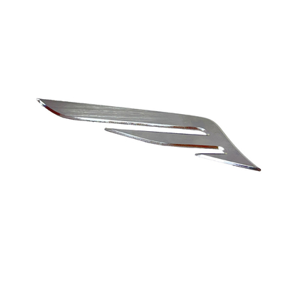 Aluminium metal custom logo for Customized Nickel Electroformed Metal Signs