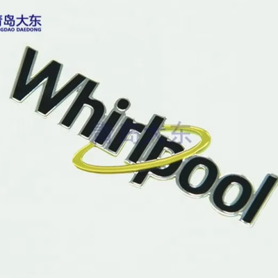 Industrial Packaging Aluminum Metal Labels with Custom Design and Material