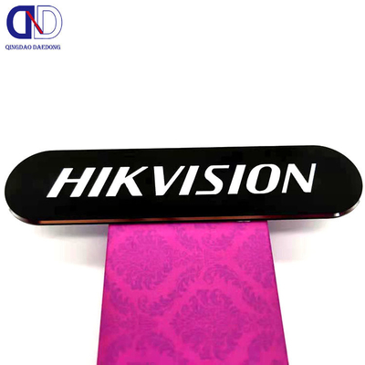 OEM Audio Equipment Nameplate Badge with Eco-friendly Metal Material