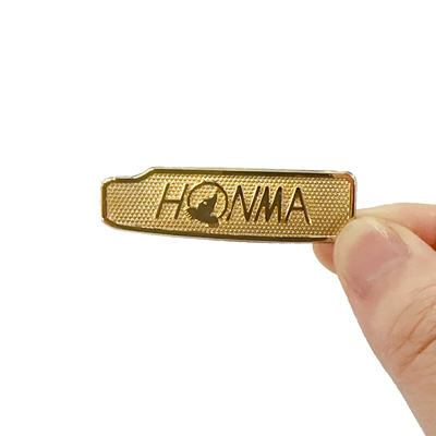Custom Logo Eco-friendly end Nickel Electroformed Metal Badge for Sports Equipment