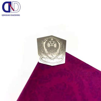 Customer's Logo Stainless Steel Metal Logos with  Nickel Silver