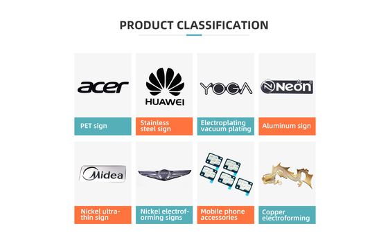Customised Logo Accepted PET Adhesive Sticker for Computer Manufacture OEM Design