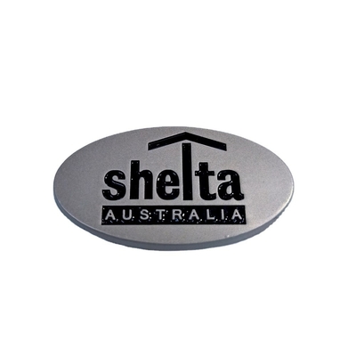 Packaging Printing Customized Nickel Electroformed Metal Badge for Sports Equipment