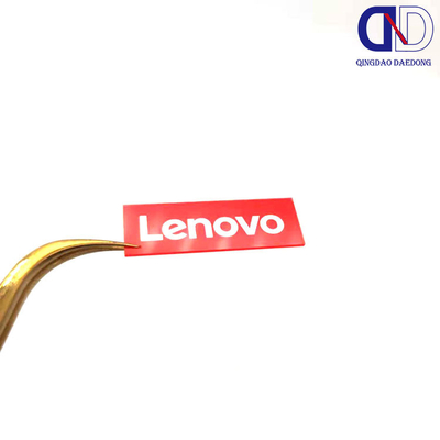 Customised Logo Accepted Acrylic Lenovo Nameplate Adhesive Sticker for Customized Needs
