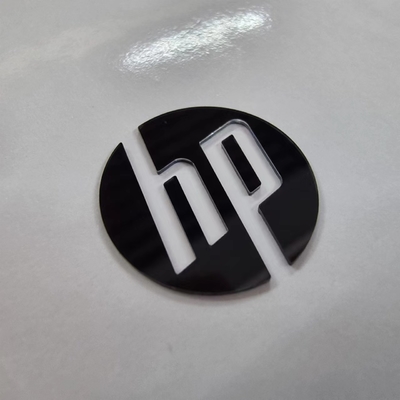 Customized PET Logo Adhesive Sticker for Computer Customized Insert Personalization