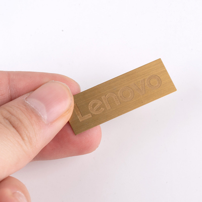 Customized High Gloss Metal Nameplate for Electrical Appliances OEM Installation
