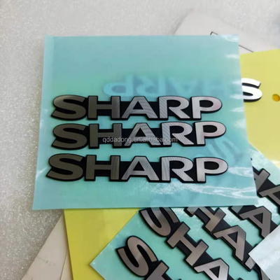 Eco-friendly and OEM Installation Electroformed Nickel Metal Logo Professional