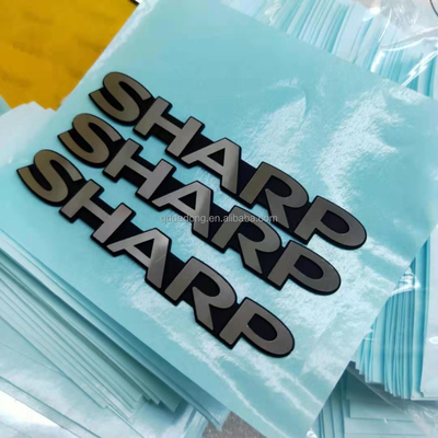 Eco-friendly and OEM Installation Electroformed Nickel Metal Logo Professional