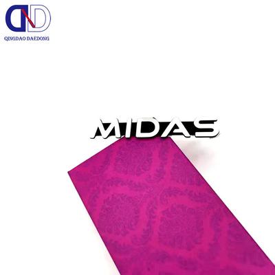 Eco-Friendly Customized Stainless Metal Nameplate Corrosion-Resistant Decorative Labels