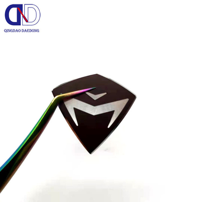 High Gloss Metal Label for Customized Stainless Steel Nameplate in Electrical Products